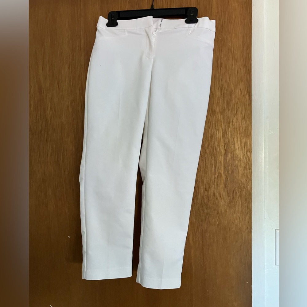 Rafaella Curvy White Capris